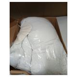 Double-Sided Massage Table Pad, Plush Fleece and Microfiber Cover, Soft Massage Bed Topper and Spa Cover, Ideal Table Accessories, 76"x34", White