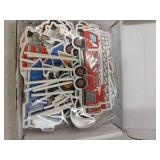 WERNNSAI 40 Pcs Construction Cupcake Toppers - Construction Birthday Party Supplies Truck Excavator Cake Toppers Picks for Kids Birthday Baby Shower Party Supplies