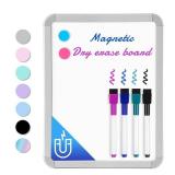 VUSIGN Small Dry Erase Whiteboard, 8.5 x 11 Inches White Board for Kids, Students, Fridge, Locker, Mini Dry Erase Board