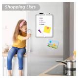 VUSIGN Small Dry Erase Whiteboard, 8.5 x 11 Inches White Board for Kids, Students, Fridge, Locker, Mini Dry Erase Board