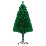 4FT Green Artificial Christmas Treeï¼Xmas Fake Pine Tree with Foldable Metal Stand Fully Easy Assembly Hinged Artificial Tree for Home Decoration, Party, Office - Retail: $0
