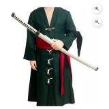 Forgemith Bamboo Anime Cosplay Swordsï¼Roronoa Zoro/Kitetsu/Yama Enma/Trafalgar Law/Kozuki Oden/Edward Newgate,About 40.75/59 Inches,Anime Original Texture,for Role-Playing,Stage Performance and G