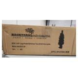 3.5FT Premium Lighted Artificial Holiday Small Mini Christmas Tree with Base for Tabletop,Home, Office, Indoor and Outdoor Holiday Decoration - Retail: $0