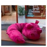 Fushiguro Toji Plush Pillow 120cm Anime Soft Figure Toji Fushiguro Stuffed Animal Throw Pillow Cosplay Sofa Home Decoration, Red - Retail: $0