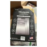 3-Pack Titanium Cutting Boards for Kitchen, Non-Slip & Double-Sided Design, 100% Pure Titanium Food-Grade Non Toxic Cutting Board, Knife-Friendly, Dishwasher Safe - Retail: $39