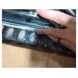 SUNALLY Room Divider No Drilling Curtain Rod Wall Divider for Room Separation, 4-10ft(H) 28-114inch(W) Adjustable, Heavy Duty Partition Space Separator Freestanding Tension Curtain Stand, Black