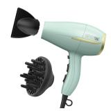 INFINITIPRO by CONAIR Heat Protect Hair Dryer with Diffuser | Blow Dryer with Advanced Heat Protection Helps Minimize Overdried Hair