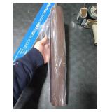 GASARÃ, Set of 2, Extra Large, Thick, Silicone Mats for Kitchen Counter, Heat Resistant Mats, Countertop Protector, Non-Slip, Easy to Clean, 25 x 17 Inches x 1.4mm, Brown