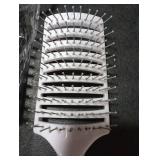 TaiBest Boar Bristle Hair Brush Set - Dry/Wet Hair Brushes Detangler for Fine, Thick, Curly Hair - Curved and Vented Hair Brush for Women, Men or Kids