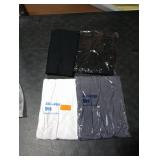 4 Pack Leggings for Women - High Waisted Tummy Control Soft No See-Through Black Yoga Pants for Athletic Workout XXL