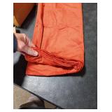 DEZENE Fall Couch Pillow Cases 18x18 Burnt Orange: 2 Pack Cozy Soft Velvet Square Throw Pillow Covers for Farmhouse Home Decor