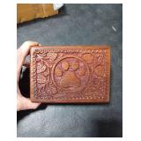 Wooden Pet Memorial Keepsake Cremation Urns for Ashes Pet Urn Wood Keepsake Box Urns for Cat Dogs Ashes | Cat Memorials (Paw)