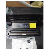 Bonsenkitchen Vacuum Sealer Machine with Bags | Compact Food Sealer for Kitchen Storage & Meal Prep | Multiple Modes | External Vacuum System, Silver