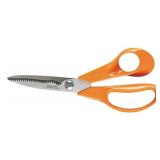 Fiskars Kitchen Scissors, Total Length: 18 cm, Quality Steel/Synthetic Material, Classic, 1000819