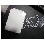 Hansong Folding Makeup Mirror with Lights Rechargeable 7.9 inch for Travel Mirror with 72 Led Lights Lighted Up Mirror 1000mAh 3 Color Adjustable Lighting Dimmable Beauty Gift for Women