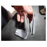 Sotfamily Sunglass Holder for Car Visor, Suede Cloth Magnetic Sunglass Organizer for Car Accessories, 2 Packs, Light Gray