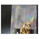 Gold Metal Bracelet Band Women 20mm Adjustable Single Chain Compatible with Samsung Galaxy Watch 7/6/5/4/Active 2/4 Classic/6 Classic/5 Pro/FE 40mm 42mm 43mm 44mm 45mm 46mm 47mm (No Case)