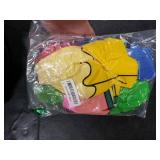 6 Pcs Giant Large Inflatable Crayons Hanging Neon Back to School Pencil Crayons Classroom Decoration for Back to School Classroom Garden Room Birthday Party Decorations, 4 Colors