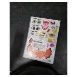 JOYIN 36 Sheets 9x6 Make a face Stickers for Kids, Make Your Own Animal Stickers with Unicorn, Dinosaur, Sea and Safari Animals, Crafts Birthday Party Favors, Goodie Bags Classroom Activities