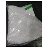 sancua 2 Pack White Tablecloth 60 x 102 Inch, Rectangle 6 Feet Table Cloth - Stain and Wrinkle Resistant Washable Polyester Table Cover for Dining Tables, Buffet Parties and Camping