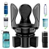 Car Cup Holder Expander, Cup Holder Extender Adapter with Expandable Arm and Adjustable Base, Compatible with Yeti Ramblers 14-64oz, Hydro Flasks 18-64oz Most Coffee Mugs Bottles & Cups