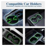 Car Cup Holder Expander, Cup Holder Extender Adapter with Expandable Arm and Adjustable Base, Compatible with Yeti Ramblers 14-64oz, Hydro Flasks 18-64oz Most Coffee Mugs Bottles & Cups