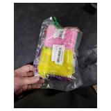 Meowoo 100PCS Organza Bags, 3x4in Small Mesh Bags Drawstring for Jewelry, Candy, Christmas, Sachets, Festivals, Bathroom Soaps, Makeup Organza, Wrapping Supplies(mixedcolor)