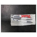 Pentel Floatune retractable rollerball extra fine 0.5mm point pen office color black blue red ink