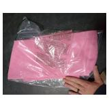 GORGECRAFT 1 Set 21x8-16 Inch Director Chair Canvas Replacement Seat Back Cloth Covers Pearl Pink Directors Chairs Cloth Kit with Wood Stick for Home Indoor Outdoor Patio Garden