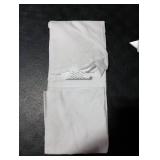 Comfyanno Cot Sheets for Daycare Standard Size - 23 x 51 - 1 Pack - Soft & Comfortable Brushed Microfiber - Fitted Cot Sheet Cover - for Daycare/Preschool Kids, Boy/Girls Nap Time - White