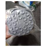 Keegud Slow Feeder Dog Bowls Insert [Octopus Suction Cups] Super Firm Slow Eating Dog Bowl [Cuttable] for Large Breed and Medium Size Dog Compatible with Regular and Elevated Dog Bowls (Flower)