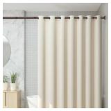 CorkLatta Bronze Shower Curtain Rod 31 to 92 Inch,1 Inch Diameter Adjustable Spring Tension Stainless Steel Telescoping Rod,Easy Install,No Rust