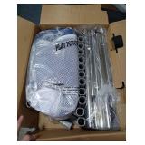 Dog Playpen,45x45x25.6 Inches Fabric Mesh Puppy Playpen,Portable Soft Fence for Dog and Cat, Breathable Exercise Pet Play Pen Indoor/Outdoor,Removable Zipper Top,Tear Resistant Fabric,Safe & Sturdy