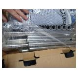 Dog Playpen,45x45x25.6 Inches Fabric Mesh Puppy Playpen,Portable Soft Fence for Dog and Cat, Breathable Exercise Pet Play Pen Indoor/Outdoor,Removable Zipper Top,Tear Resistant Fabric,Safe & Sturdy