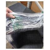 RUGSREAL Area Rug 5x7 Machine Washable Area Rug for Living Room Non-Slip Stain Resistant Modern Abstract Bedroom Rug Contemporary Solid Throw Rug Foldable Floor Carpet for Dining Room, Dark Grey