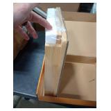 Wooden Step Stool for Adults & Kids, Non-Slip Rubber Feet, 6.5 Inch High, Lightweight Small Step, 400 Lbs Capacity, Bed Step Stool for High Bed, Bathroom & Kitchen, Bamboo