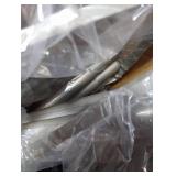 HAMITOR Shower Caddy Tension Pole: Rustproof Quick Install Corner Bathroom Organizer Shelf on Floor for Renters - 4-Tier Large Capacity Storage Rack with Soap Holder for Apartment -47-121 Inch/Silver