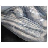 Laura Ashley - Full/Queen Quilt Set, Reversible Cotton Bedding with Matching Sham, Medium-Weight for Year Round Use, Floral Print Bed Set (Walled Garden Blue)