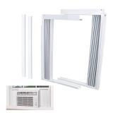 LBG Products Window Air Conditioner Side Panel and Frame Set,AC Accordion Filler Kit,Fits Most 10000BTU Window Air Conditioners
