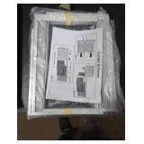 LBG Products Window Air Conditioner Side Panel and Frame Set,AC Accordion Filler Kit,Fits Most 10000BTU Window Air Conditioners