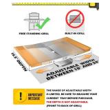 Grease Tray with Catch Pan - Dyna Glo Grill Replacement Parts, Adjustable Stainless Drip Pan for Gas Grill Models from Dyna Glo, Nexgrill, Expert Grill, Kenmore, BHG and More (Width 18-24)