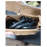 Elevated Dog Bed Raised Outdoor Dog Cot for Large Dogs, Installation Requires No Tools, Frame with Washable Cooling Breathable Mesh Anti-Slip Feet, Indoor Pet Bed, Black, 43.3 Inches