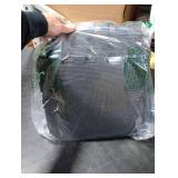 qqpp EVA Rubber 18 Tiles Interlocking Puzzle Foam Floor Mats - Baby Play Mat for Playing | Exercise Mat for Home Workout. Black. QC-Db18N