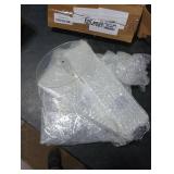 RimCereal 6 Pcs Acrylic Cake Stands Set Include 2 Display Risers 1 Pcs 4 Tier Cupcake Tower and 3 Clear Round Dessert Trays Cake Table Holder for Wedding Baby Shower Decoration (Retro Style)