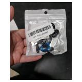 Yunseity 5.2 Headset Bluetooth Earpiece, HD Calls Noise Reduction Single Ear Headset Business Earphone for Driving Meeting Listening (Black and Blue)