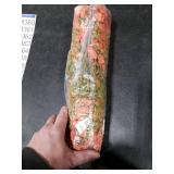 HyeFlora Artificial Fall Flowers Faux Mums for Outdoor Indoor Garden Home Decoration, Faux Flower Daisy with Eucalyptus Leaves Fake Mums Plants Greenery Boxwood Porch Patio, 12 Bundles (F Orange)