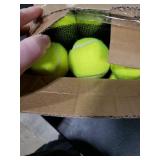 ZHUOKECE Tennis Balls, 18 Pack Training Tennis Balls Practice Balls with Mesh Bag for Easy Transport, Pet Dog Playing Balls, fit for Beginner Training Ball (Green)
