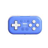 Nargos 8BitDo Micro Bluetooth Key Chain Sized Mini Controller for Nintendo Switch, Windows, Android and macOS (Micro- Blue)
