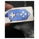 Nargos 8BitDo Micro Bluetooth Key Chain Sized Mini Controller for Nintendo Switch, Windows, Android and macOS (Micro- Blue)