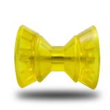 COLOFULWAY 4 Boat Trailer Roller Assembly with Spoke fits 1/2 Shaft, Bow Roller fits 4 inch Wide Bracket